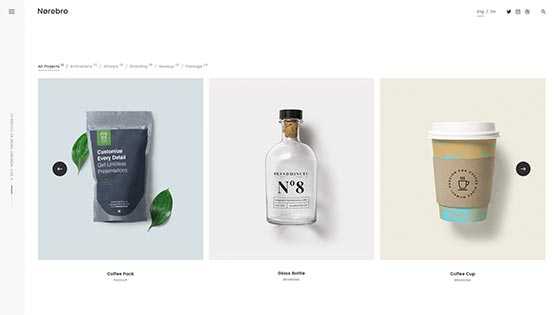 Clean Portfolio ― Carousel Classic